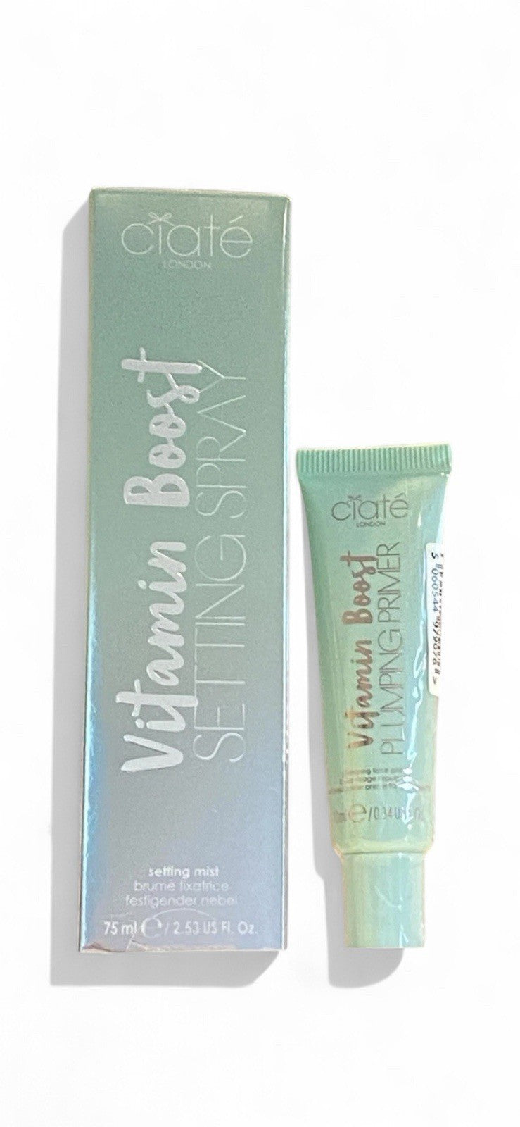 Ciate London Vitamin Boost - Fullsize Setting Spray + Sample-size Primer