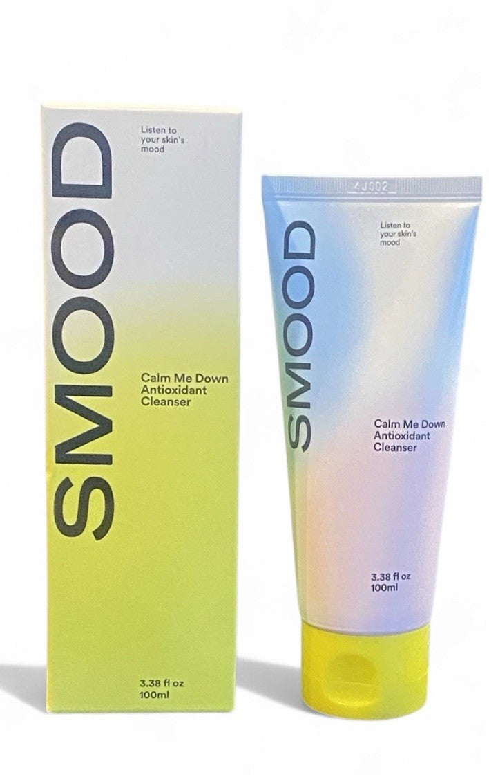 Smood Beauty Calm Me Down Antioxidant Facial Cleanser, Full Size 3.38oz