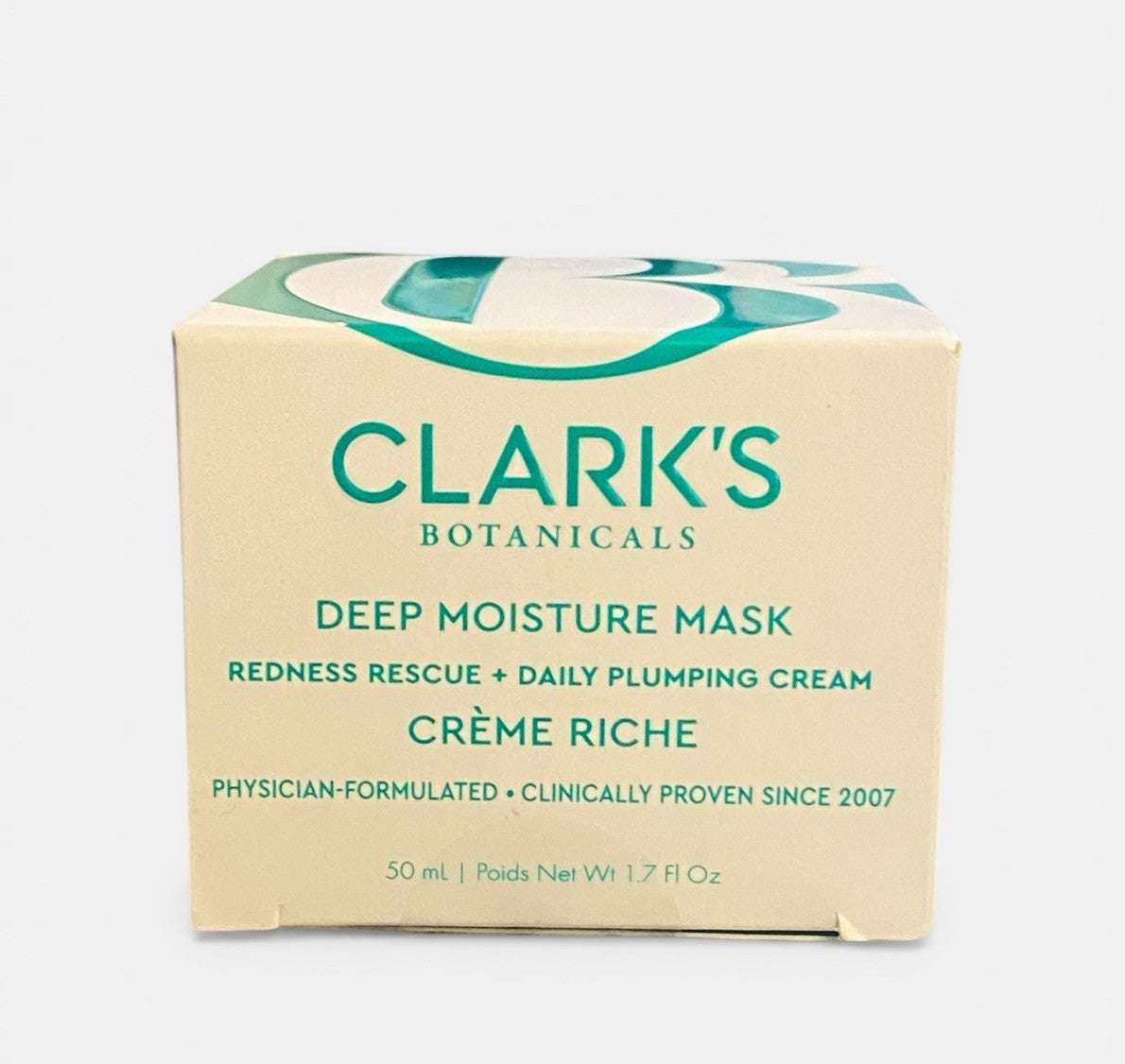 Clark's Botanicals Deep Moisture Mask 50 ml/1.7oz New in box