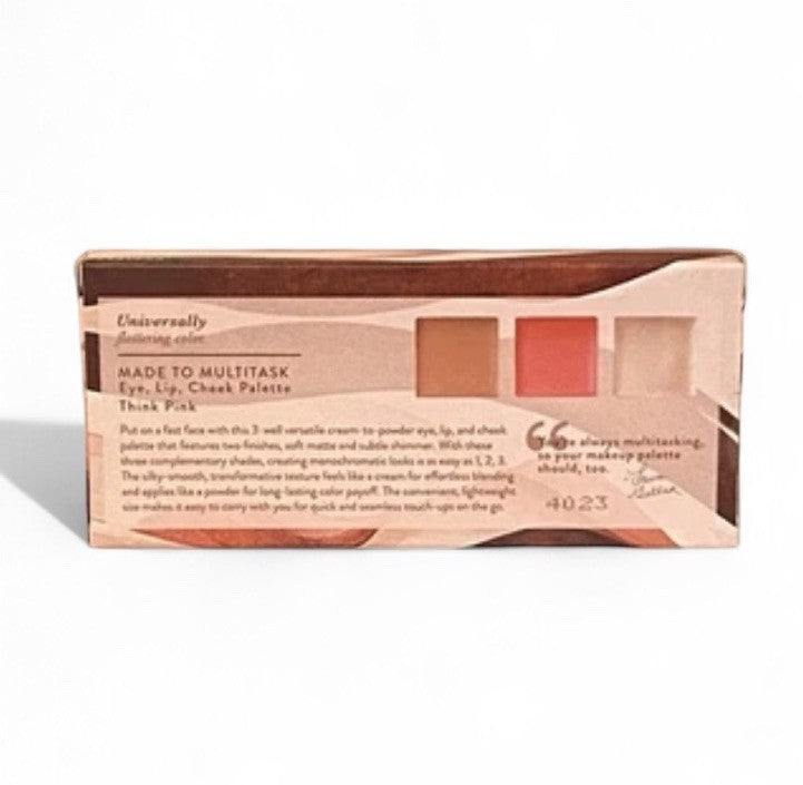Laura Geller Eye, Lip, Cheek Palette Made To Multitask THINK PINK NWB