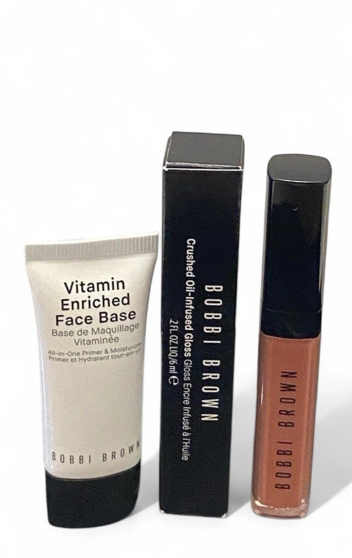 Bobbi Brown Crushed Oil-infused Gloss in FREE SPIRIT Full Size + Bonus Primer!