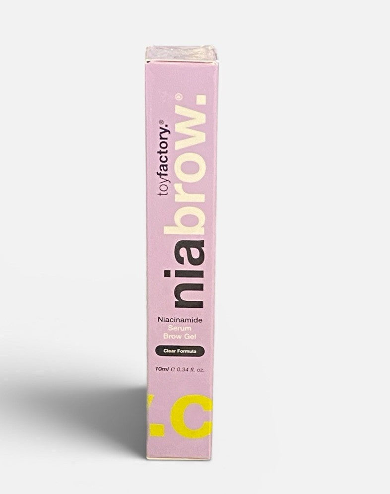 ToyFactory NiaBrow Niacinamide Serum Brow Gel Full Size 0.34 oz Sealed EXP 4/28
