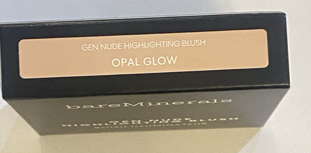 bareMinerals Gen Nude Highlighting Blush - Opal Glow FULLSIZE NWB