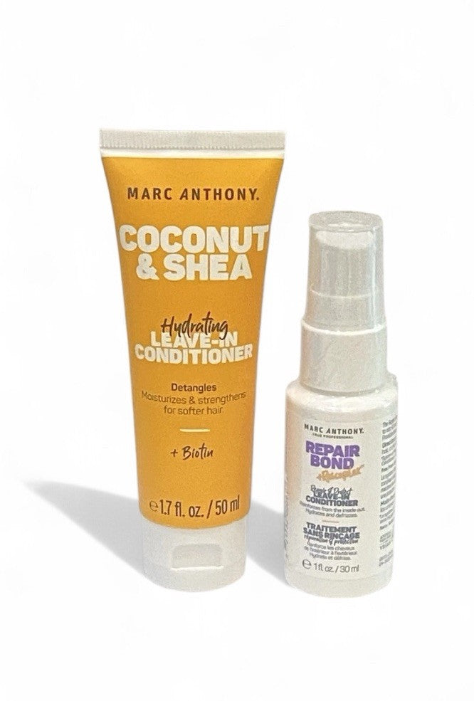 Marc Anthony 2- Piece Leave In Conditioner Set Sample-Sized NWOB