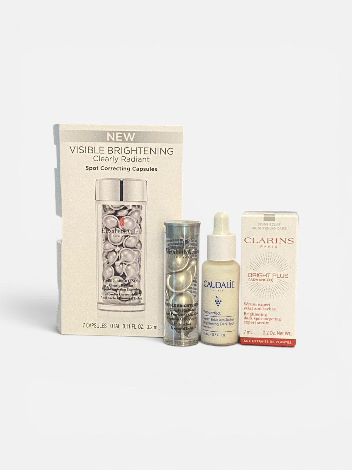 3- Piece Dark Spot/ Brightening TRAVEL-SIZED Skincare Bundle