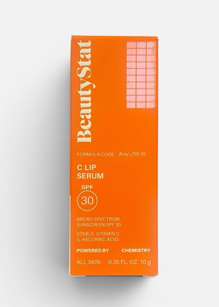 BeautyStat C Lip Serum SPF 30 Baby Pink MINI (10 g) NWB Exp 4/27