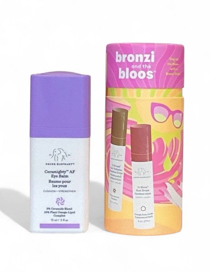 Drunk Elephant Ceramighty AF Eye Balm Full-size + Bronzi & The Bloos Sample-Size