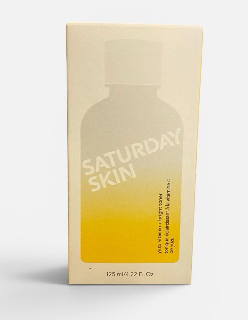 Saturday Skin Yuzu Vitamin C Bright Toner Fullsize NEW IN BOX