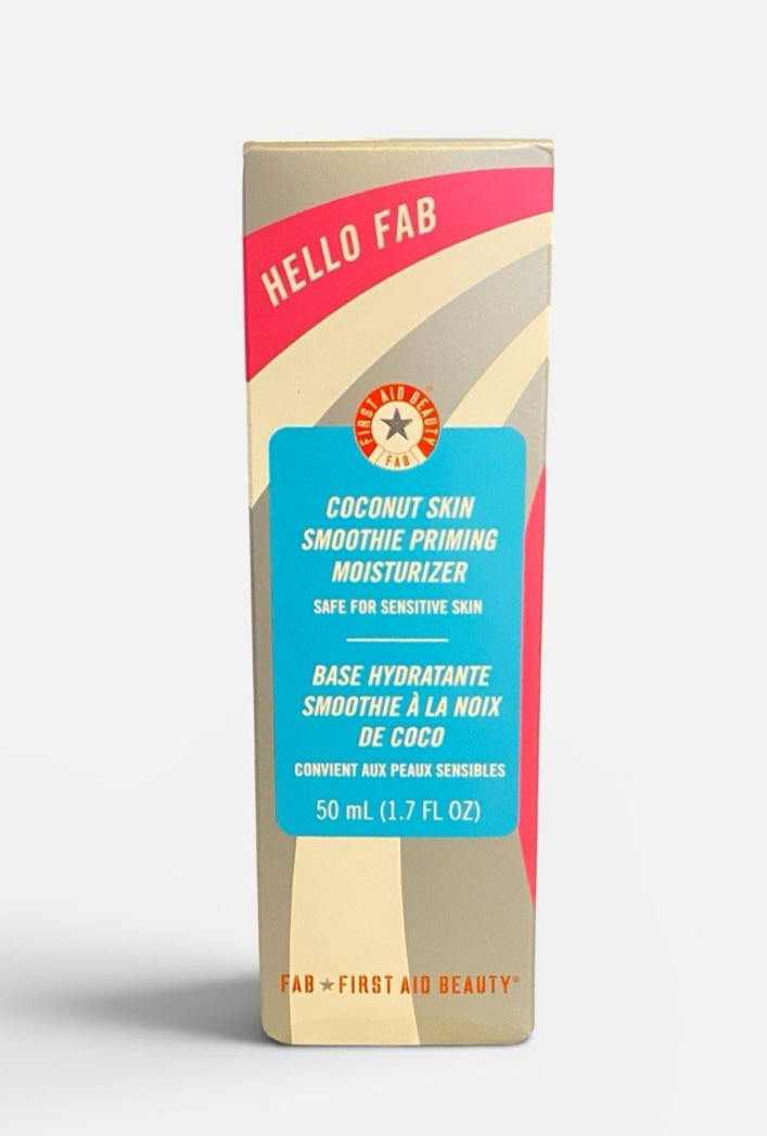 First Aid Beauty Coconut Skin Smoothie Priming Moisturizer FULLSIZE New in Box